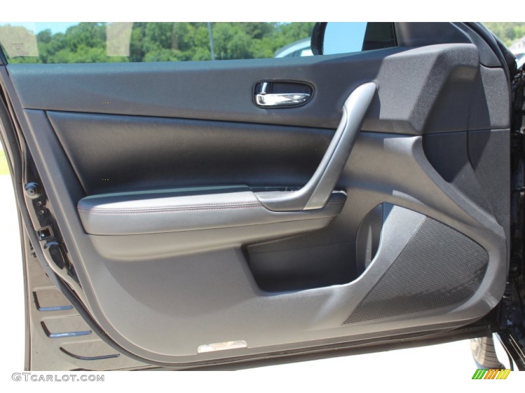 2012 Nissan Maxima 3.5 SV Charcoal Door Panel Photo #80974079