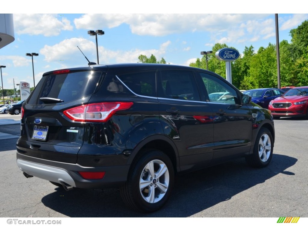 2013 Escape SE 1.6L EcoBoost - Tuxedo Black Metallic / Medium Light Stone photo #3