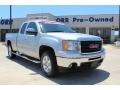 Pure Silver Metallic - Sierra 1500 SLT Extended Cab Photo No. 1