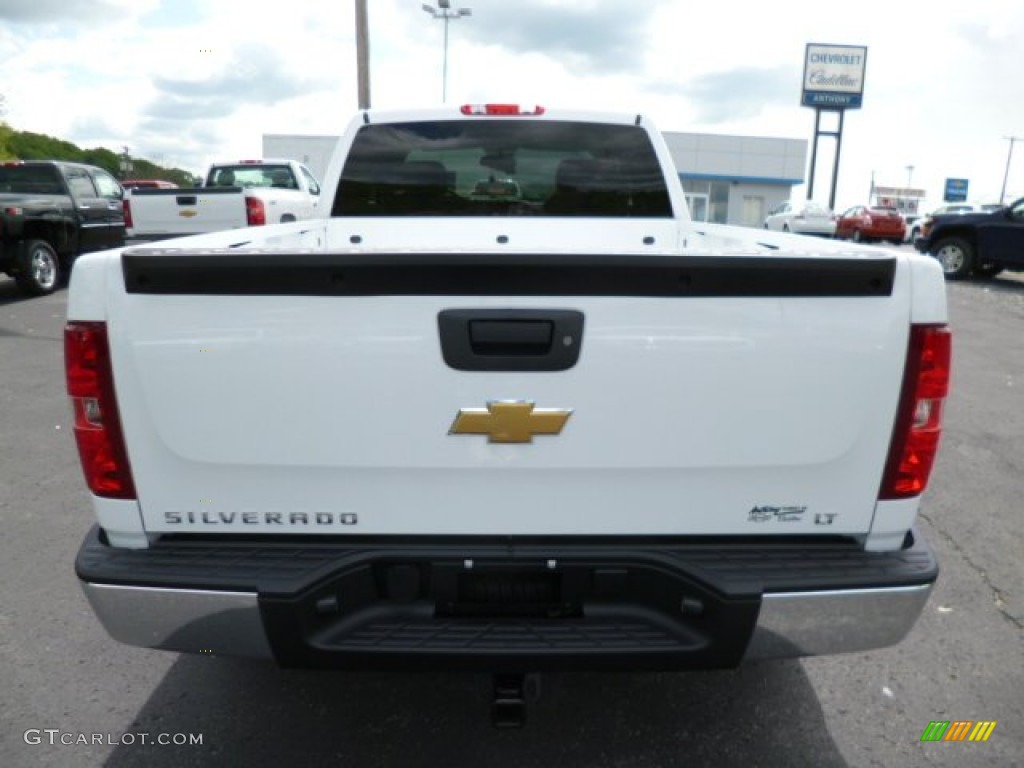 2013 Silverado 1500 LT Extended Cab 4x4 - Summit White / Ebony photo #6