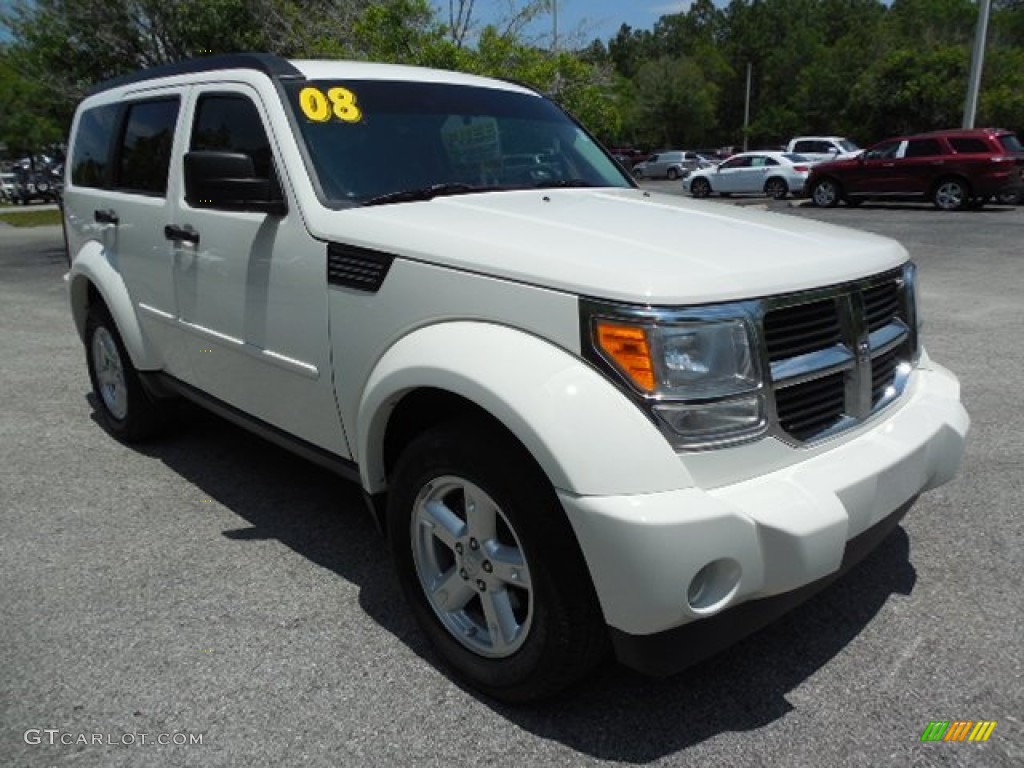 Stone White 2008 Dodge Nitro SXT Exterior Photo #80975324