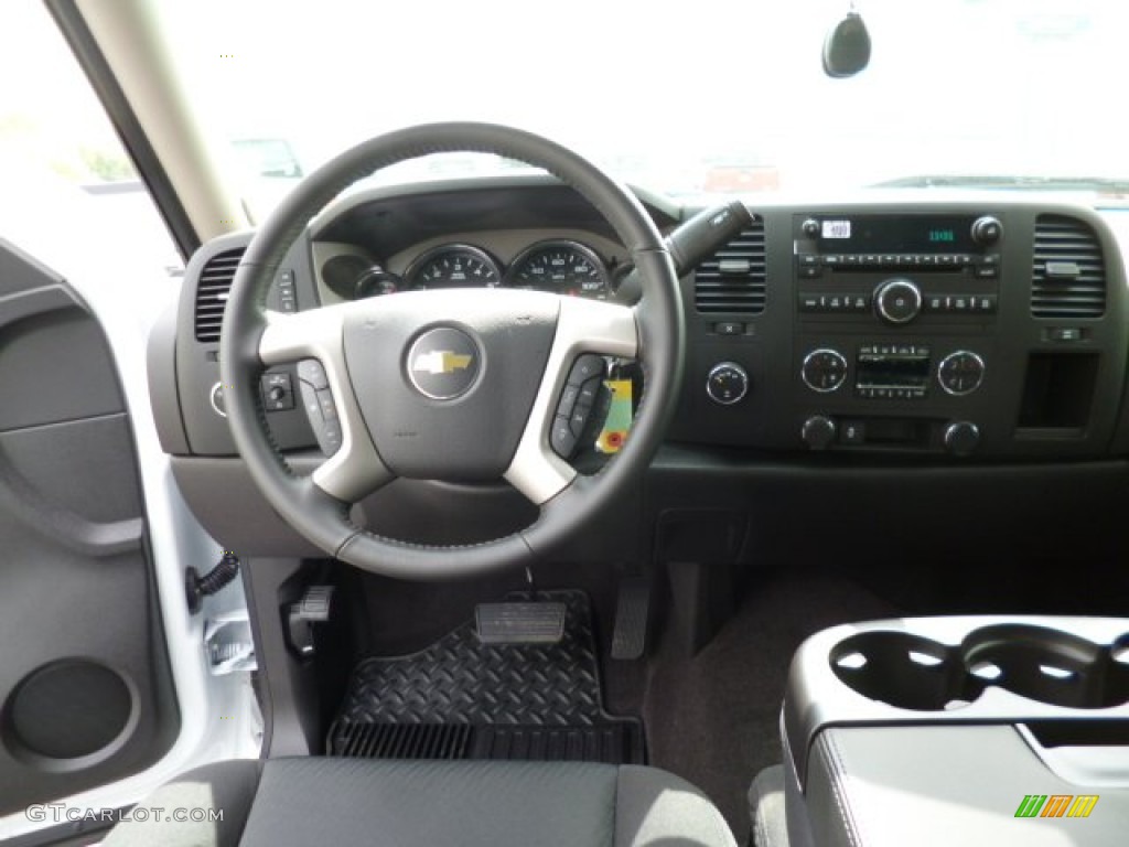 2013 Silverado 1500 LT Extended Cab 4x4 - Summit White / Ebony photo #15