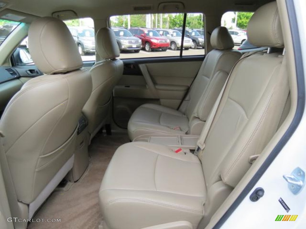2010 Toyota Highlander Standard Highlander Model Rear Seat Photo #80975838
