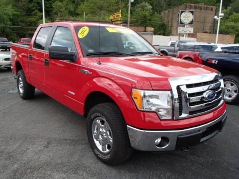 2012 Ford F150 XL SuperCrew 4x4 Data, Info and Specs