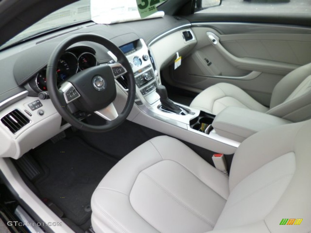 Light Titanium/Ebony Interior 2013 Cadillac CTS 4 AWD Coupe Photo #80976453