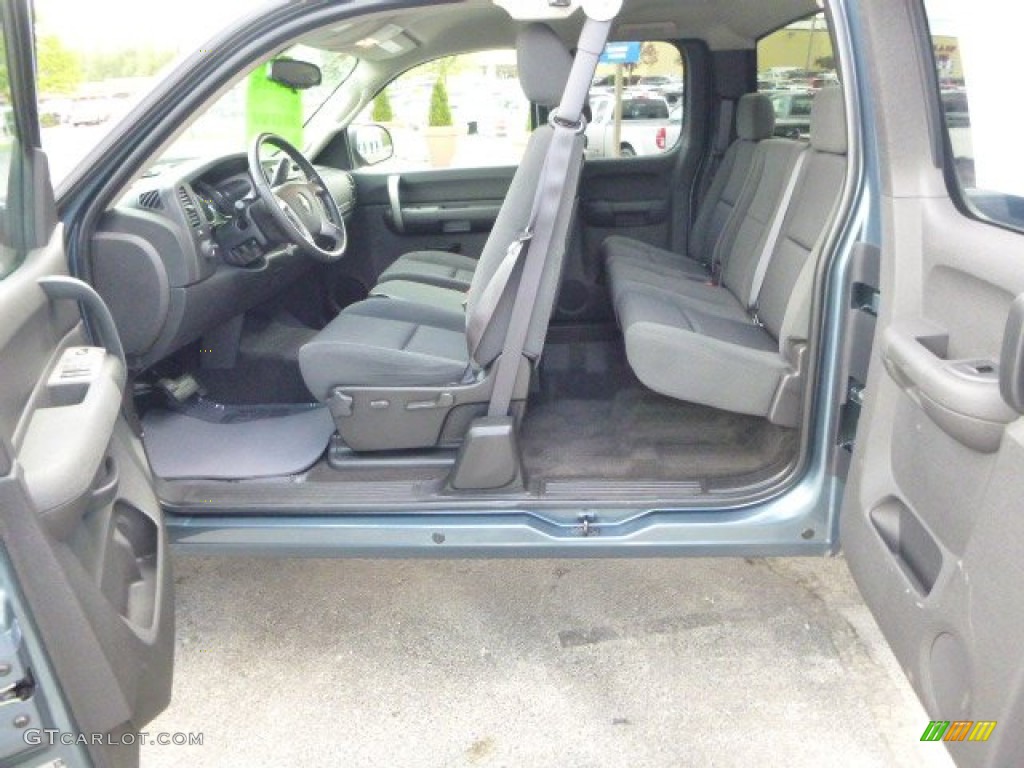 2009 Silverado 1500 LT Extended Cab 4x4 - Blue Granite Metallic / Ebony photo #15