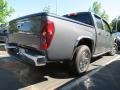 2008 Dark Steel Gray Metallic GMC Canyon SLE Crew Cab  photo #3