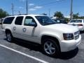 2013 White Diamond Tricoat Chevrolet Suburban LTZ  photo #6