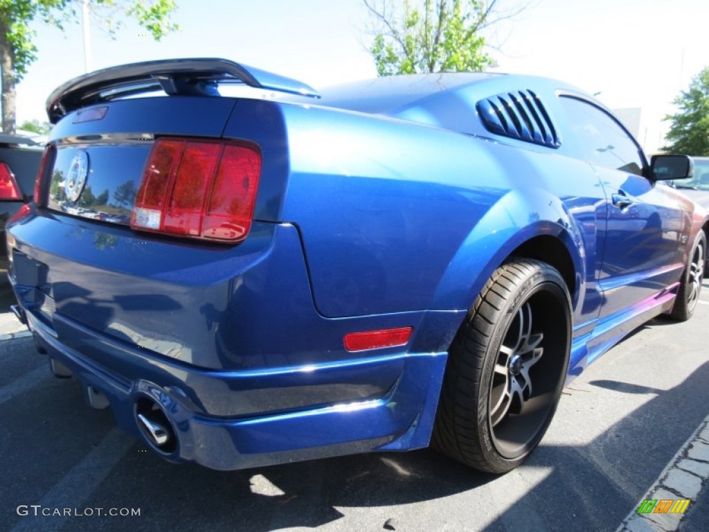 2007 Mustang GT Premium Coupe - Vista Blue Metallic / Dark Charcoal photo #3
