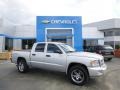 Bright Silver Metallic 2008 Dodge Dakota Sport Crew Cab 4x4