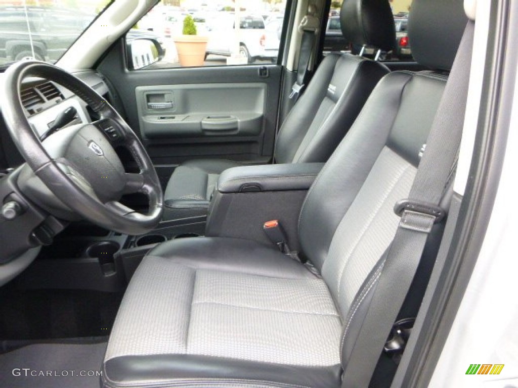 Dark Slate Gray/Medium Slate Gray Interior 2008 Dodge Dakota Sport Crew Cab 4x4 Photo #80977424