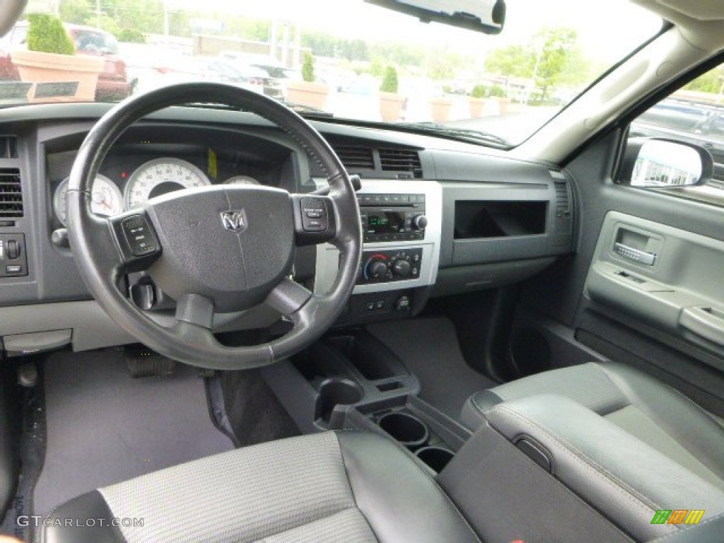 Dark Slate Gray/Medium Slate Gray Interior 2008 Dodge Dakota Sport Crew Cab 4x4 Photo #80977467