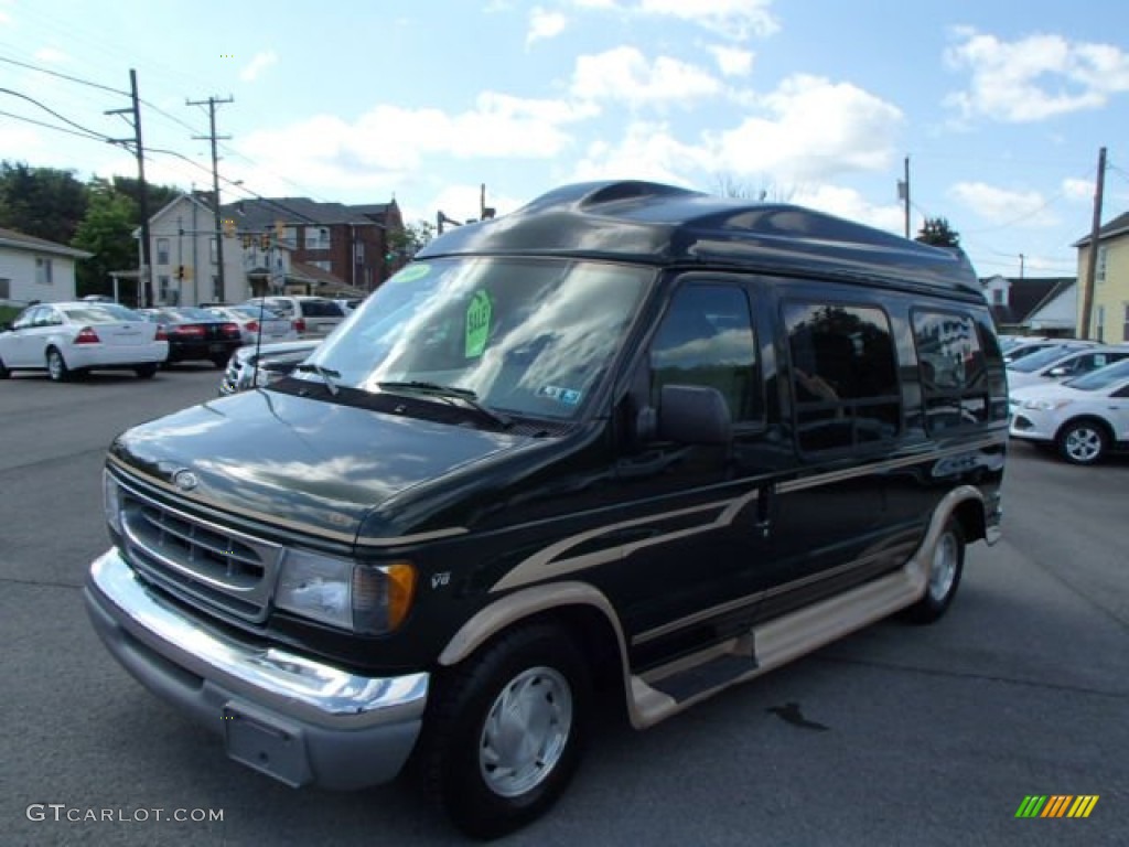 Woodland Green Ford E Series Van