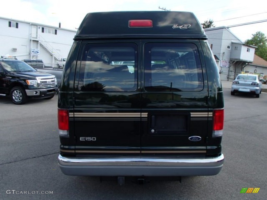 2000 E Series Van E150 Passenger Conversion - Woodland Green / Medium Parchment photo #5