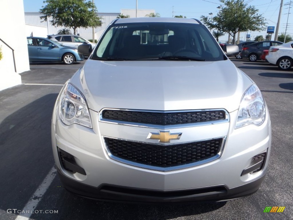 2013 Equinox LS - Silver Ice Metallic / Jet Black photo #2