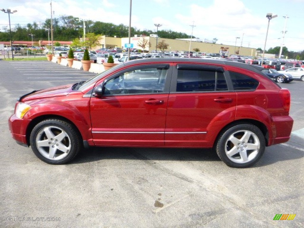 Inferno Red Crystal Pearl 2008 Dodge Caliber R/T AWD Exterior Photo #80978117