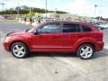 2008 Inferno Red Crystal Pearl Dodge Caliber R/T AWD  photo #6