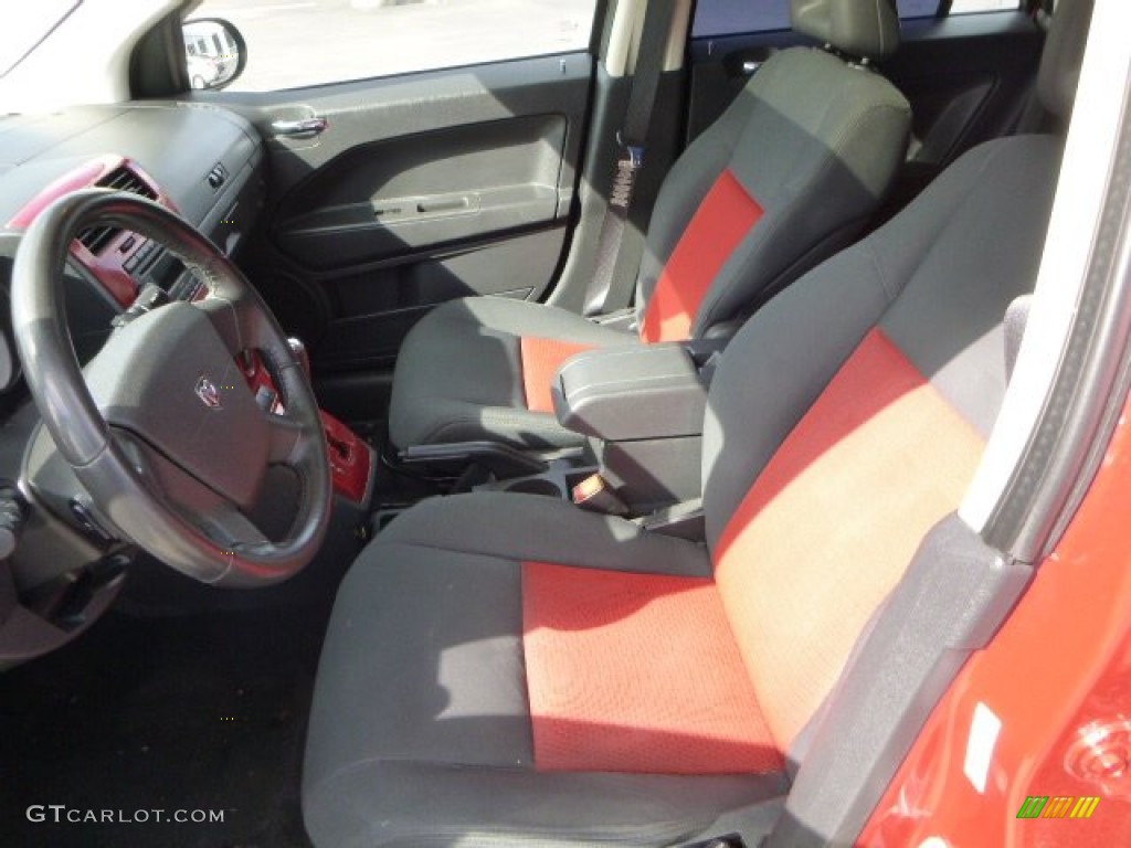 Dark Slate Gray/Red Interior 2008 Dodge Caliber R/T AWD Photo #80978214