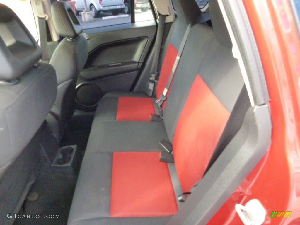 2008 Dodge Caliber R/T AWD Rear Seat Photos