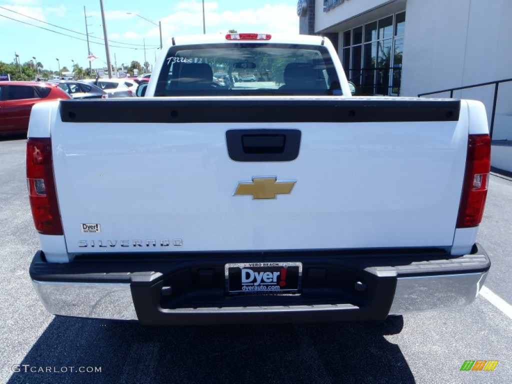 2013 Silverado 1500 Work Truck Regular Cab - Summit White / Dark Titanium photo #5