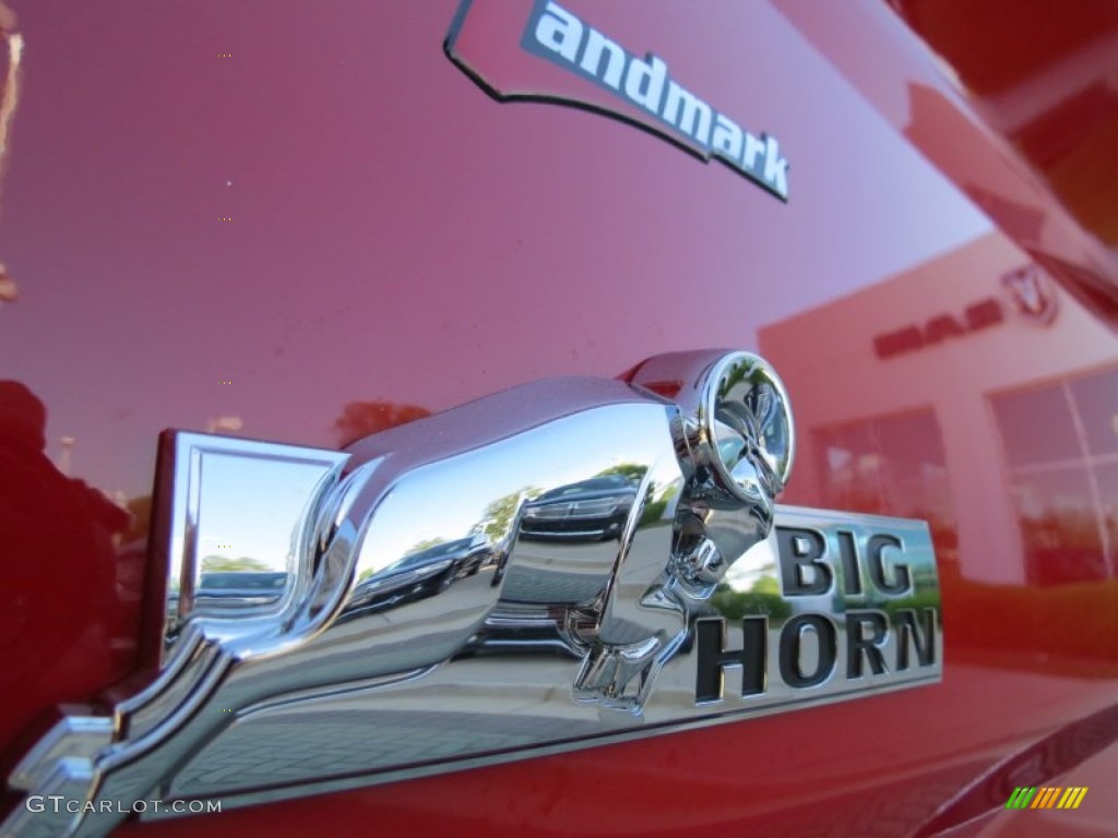 2012 Ram 1500 Big Horn Quad Cab - Flame Red / Dark Slate Gray/Medium Graystone photo #16