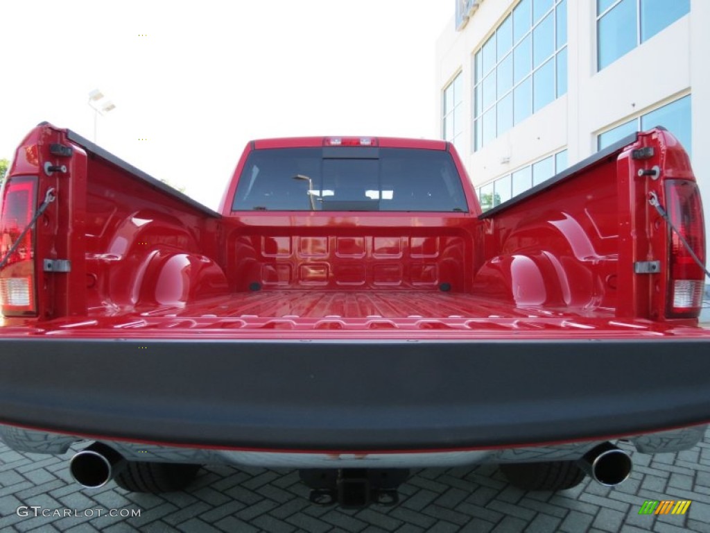 2012 Ram 1500 Big Horn Quad Cab - Flame Red / Dark Slate Gray/Medium Graystone photo #17