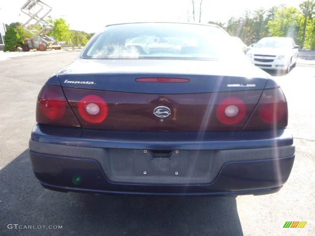2002 Impala  - Navy Blue Metallic / Regal Blue photo #3