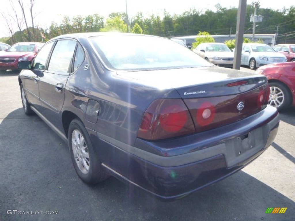 2002 Impala  - Navy Blue Metallic / Regal Blue photo #4
