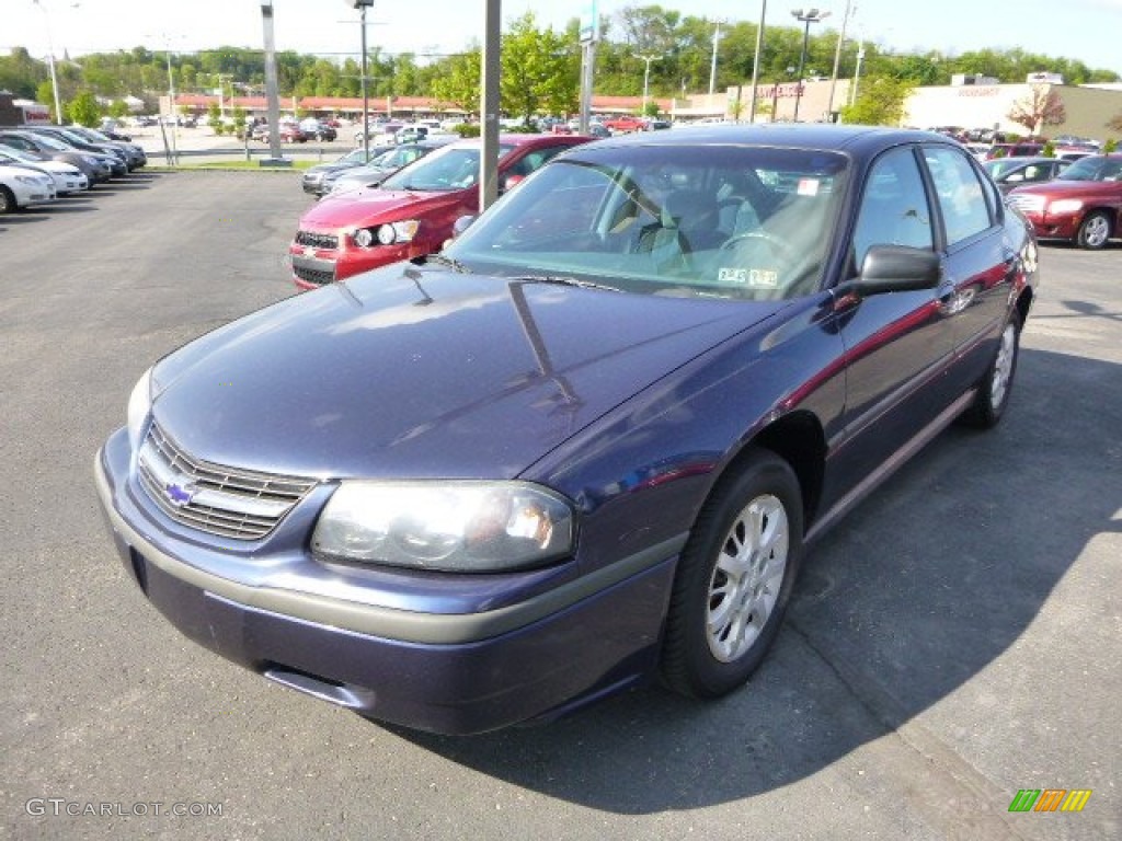 2002 Impala  - Navy Blue Metallic / Regal Blue photo #5