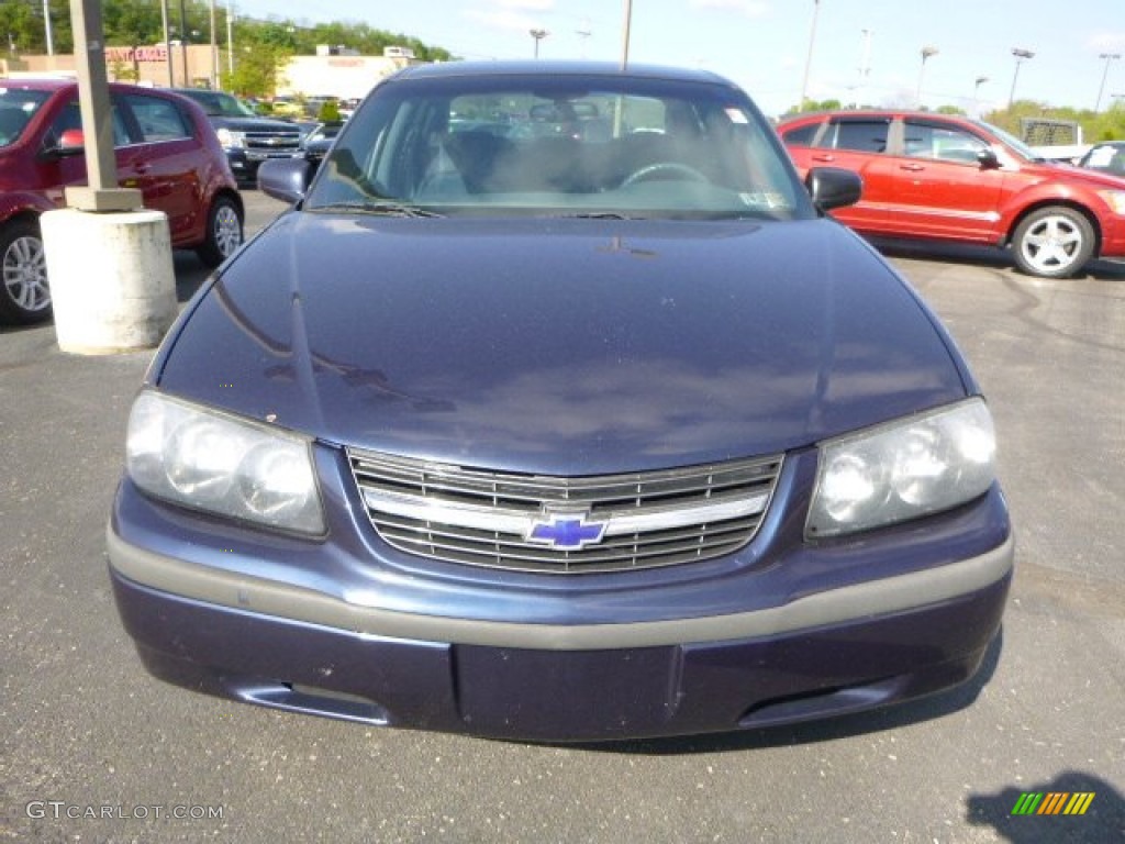 2002 Impala  - Navy Blue Metallic / Regal Blue photo #6