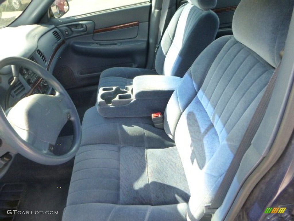 Regal Blue Interior 2002 Chevrolet Impala Standard Impala Model Photo #80978616