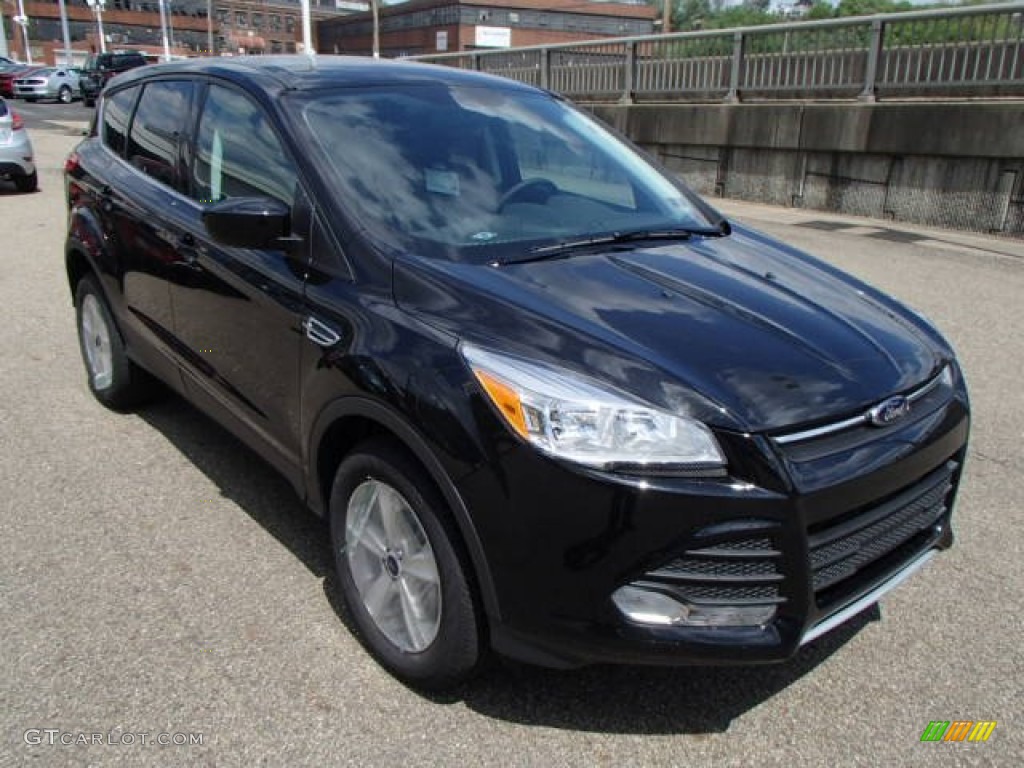 2013 Escape SE 1.6L EcoBoost 4WD - Tuxedo Black Metallic / Charcoal Black photo #2