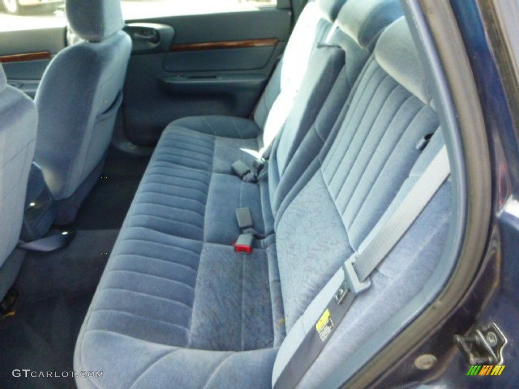 Regal Blue Interior 2002 Chevrolet Impala Standard Impala Model Photo #80978639