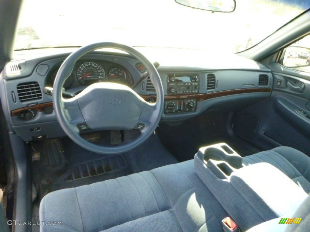 Regal Blue Interior 2002 Chevrolet Impala Standard Impala Model Photo #80978663