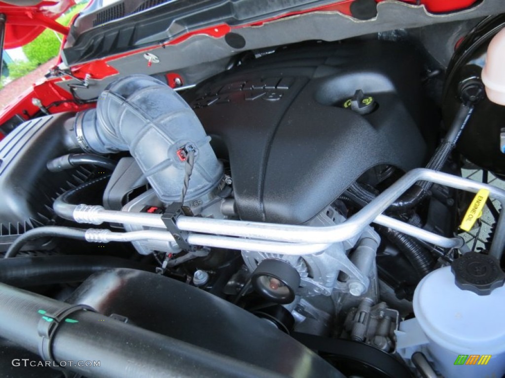 2012 Dodge Ram 1500 Big Horn Quad Cab Engine Photos
