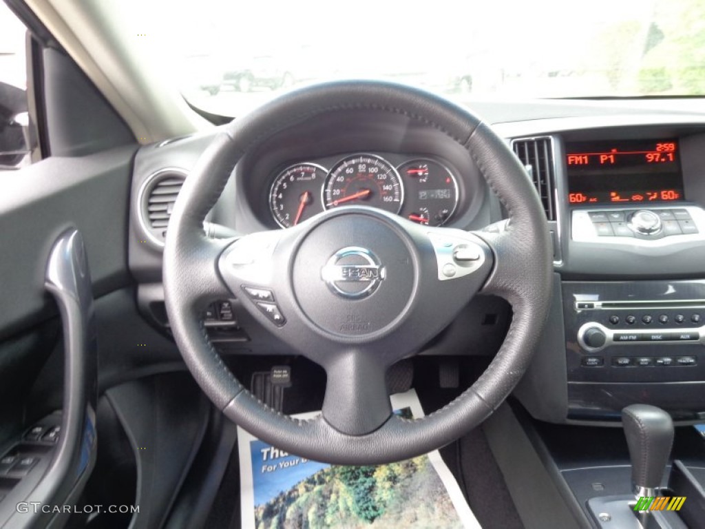 2012 Nissan Maxima 3.5 S Steering Wheel Photos