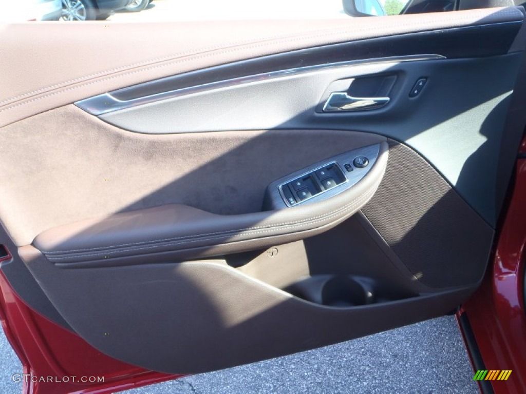 2014 Impala LT - Crystal Red Tintcoat / Jet Black/Brownstone photo #8