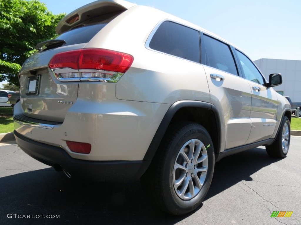 2014 Grand Cherokee Limited - Cashmere Pearl / New Zealand Black/Light Frost photo #3