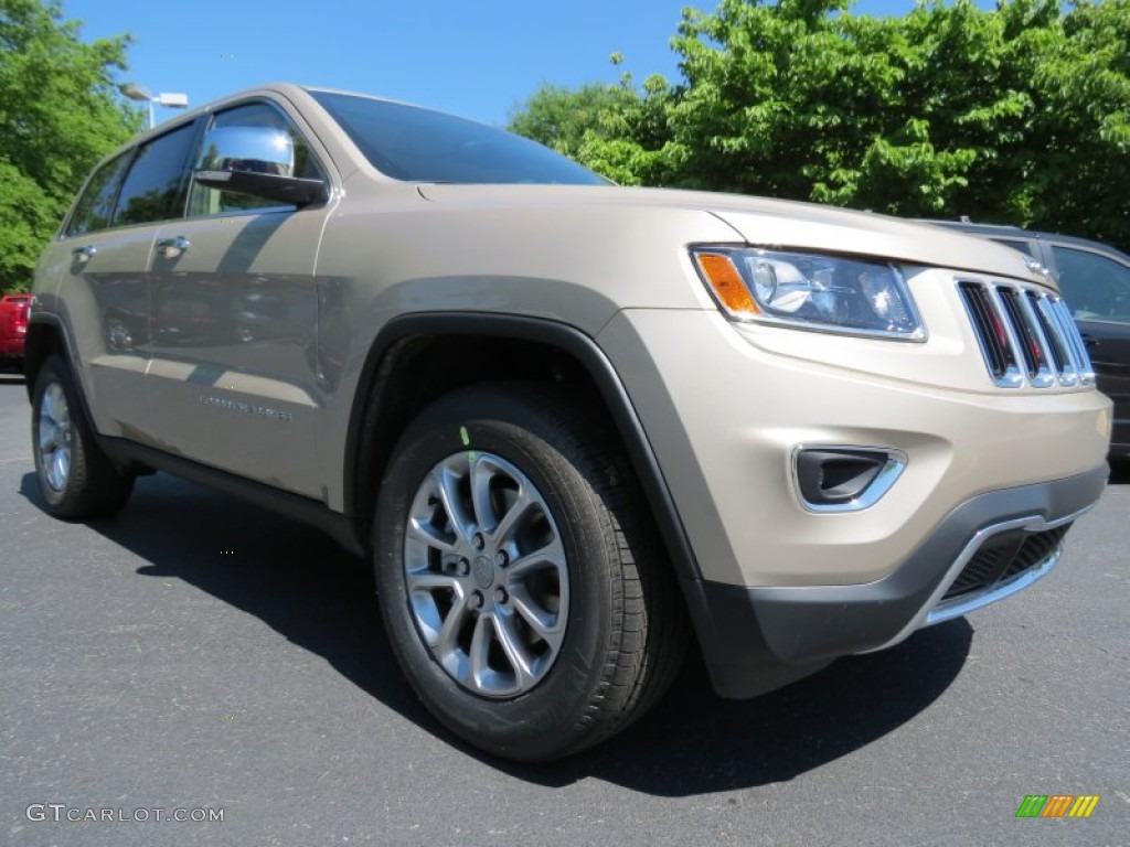 Cashmere Pearl 2014 Jeep Grand Cherokee Limited Exterior Photo #80978927