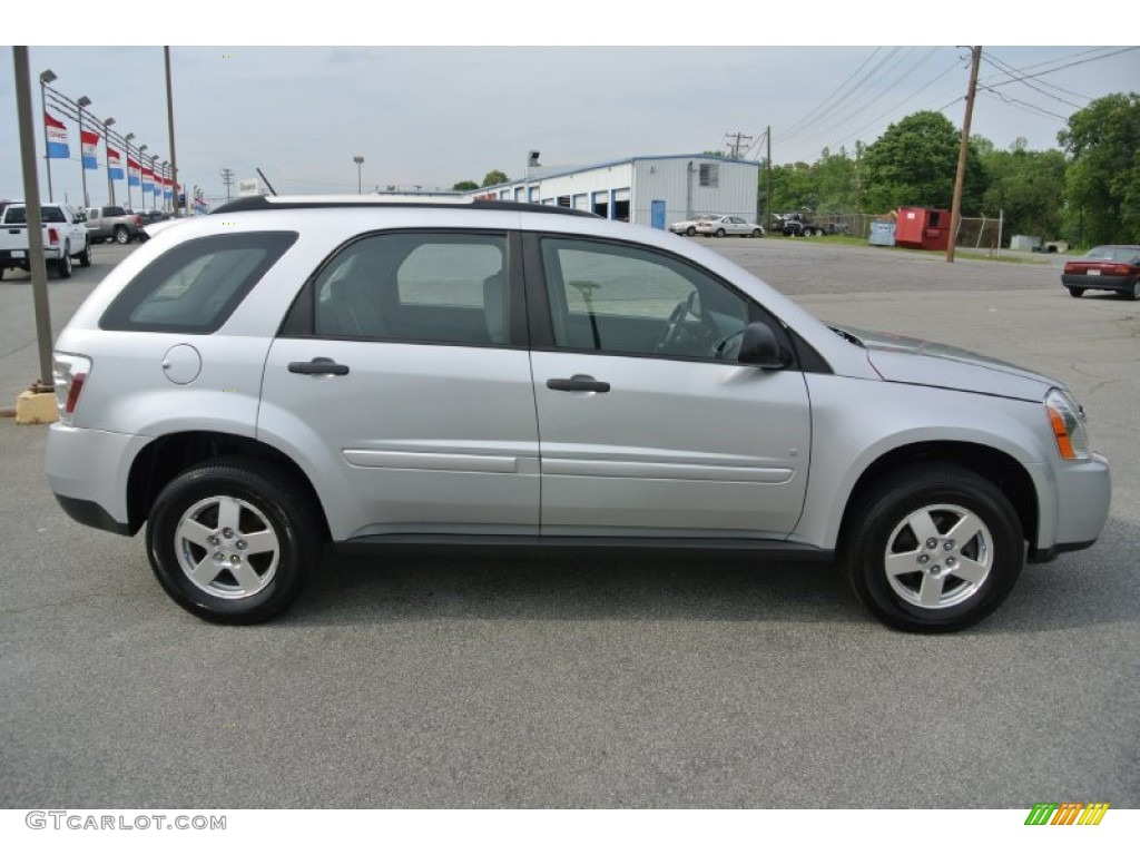Silver Ice Metallic 2009 Chevrolet Equinox LS AWD Exterior Photo #80979047