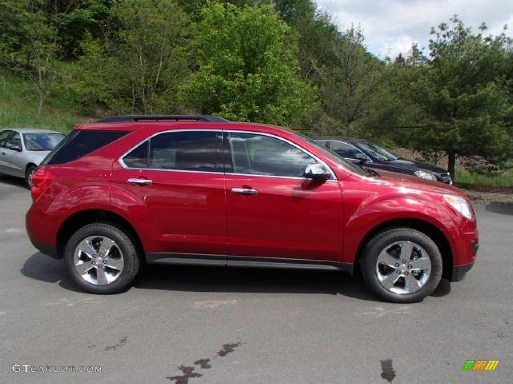 Crystal Red Tintcoat 2013 Chevrolet Equinox LT AWD Exterior Photo #80979227