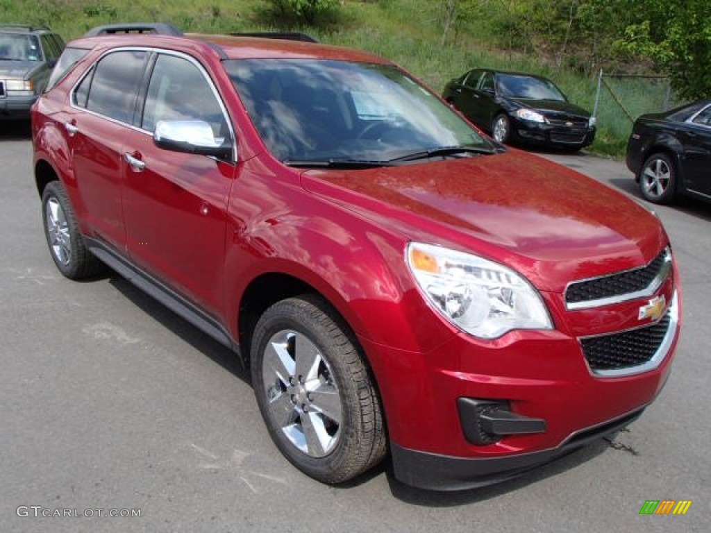 Crystal Red Tintcoat 2013 Chevrolet Equinox LT AWD Exterior Photo #80979248