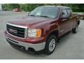 Sonoma Red Metallic 2009 GMC Sierra 1500 SLE Extended Cab