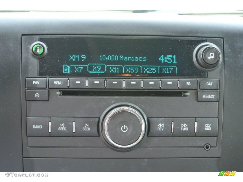 2009 GMC Sierra 1500 SLE Extended Cab Audio System Photo #80979749