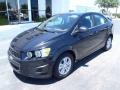 2013 Black Granite Metallic Chevrolet Sonic LT Sedan  photo #1