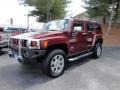 Sonoma Red Metallic 2007 Hummer H3 Standard H3 Model Exterior