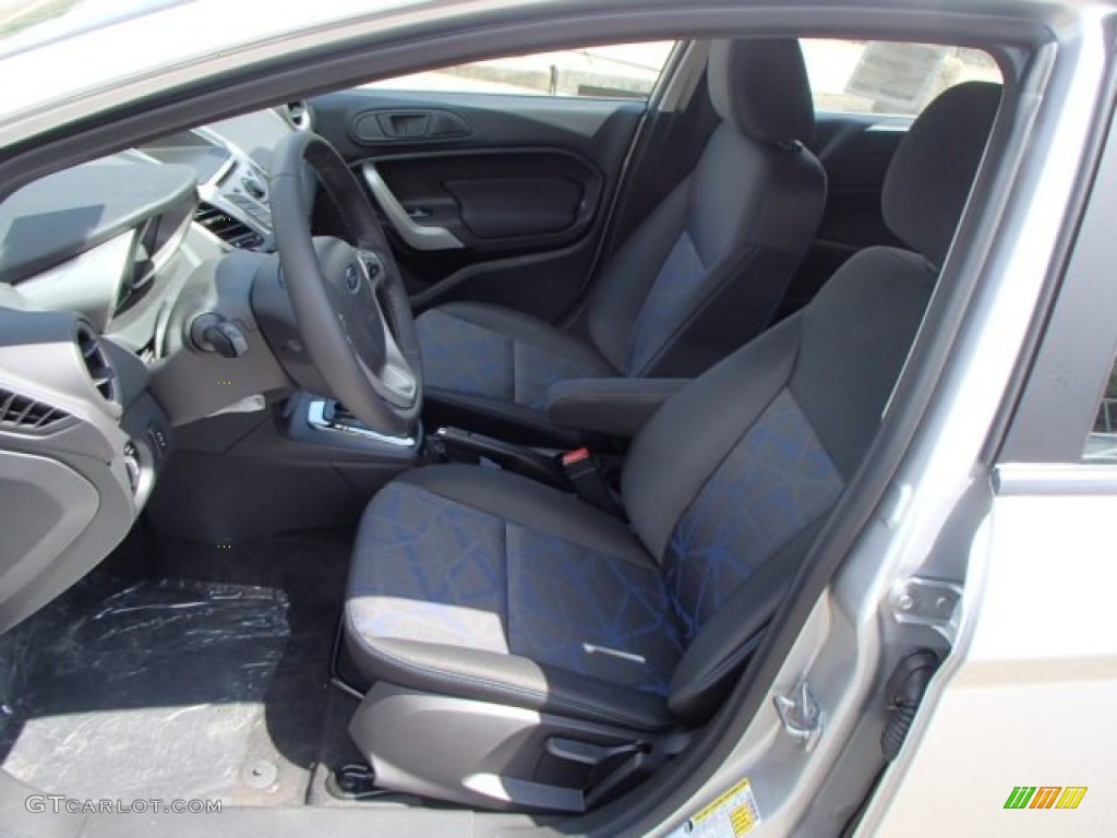 2013 Fiesta SE Hatchback - Ingot Silver / Charcoal Black photo #11