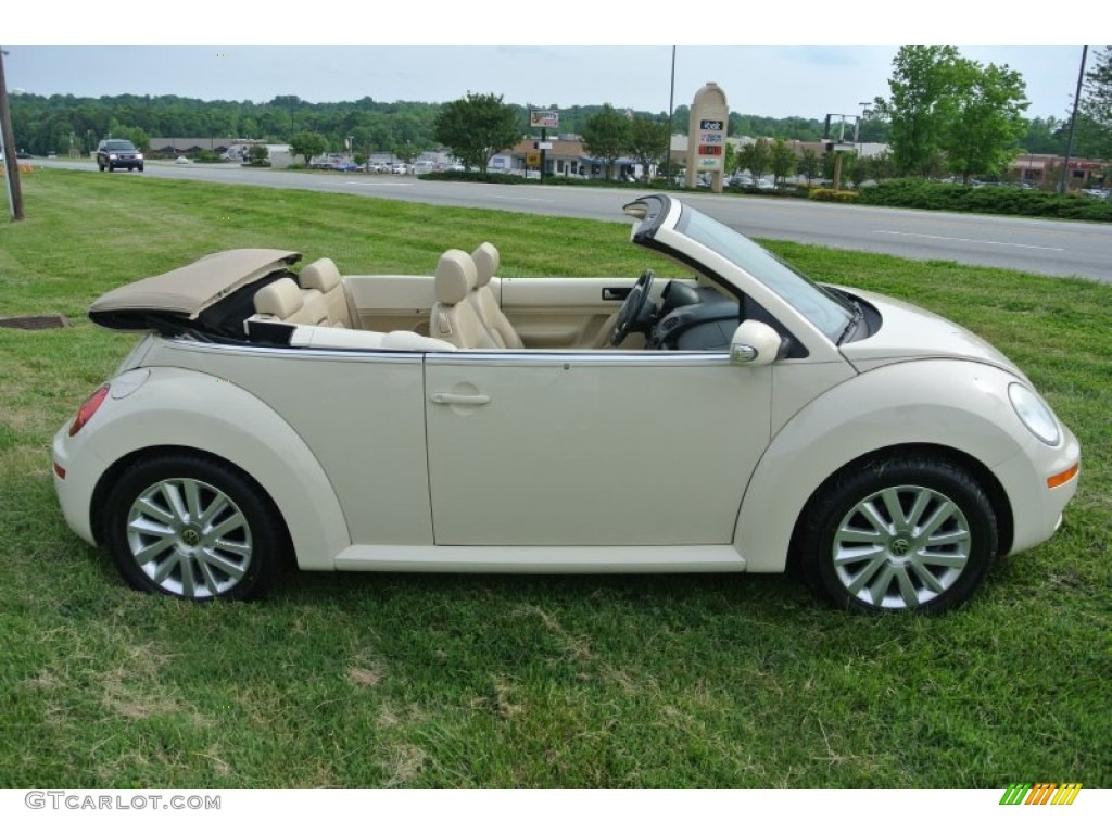 Harvest Moon Beige 2008 Volkswagen New Beetle SE Convertible Exterior Photo #80980773