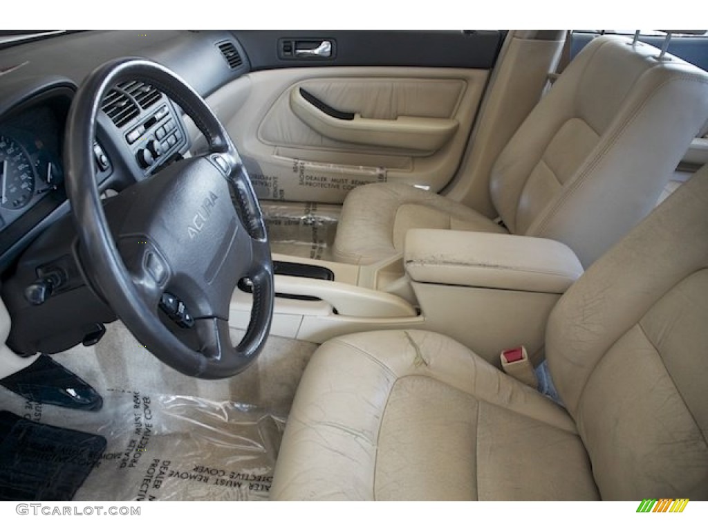Beige Interior 1991 Acura Legend L Sedan Photo #80980961