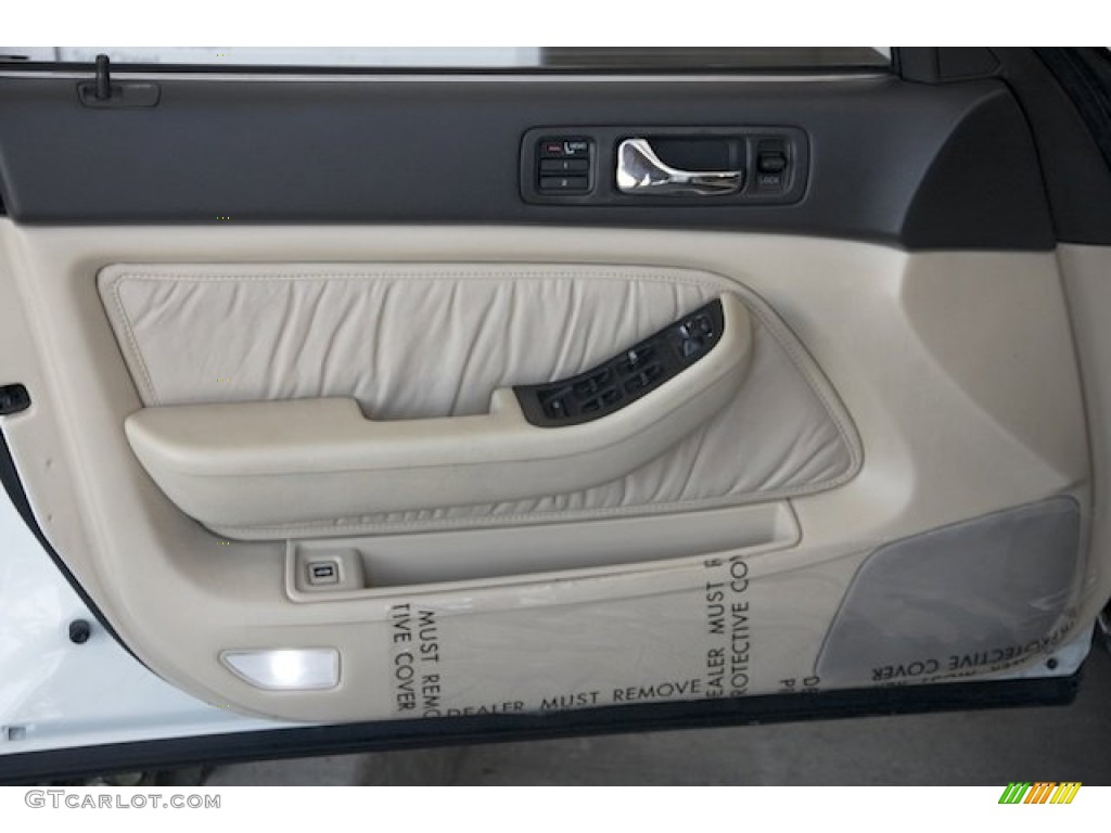 1991 Acura Legend L Sedan Beige Door Panel Photo #80981405